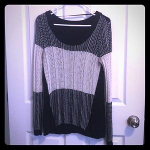 Black and White Sweater